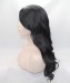 CARA Black Wavy Side Part Synthetic Wig Lace Front Wig For Black Women