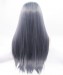 CARA Hot Sales Grey Color Synthetic Wig Lace Front Wig