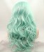 CARA Light Green Lace Front Wig Wavy Synthetic Wig