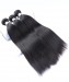 CARA 100% Human Hair 3 Pcs Yaki Straight Brazilian Virgin Hair Bundles 