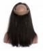 CARA Brazilian Virgin Hair Yaki Straight 360 Lace Frontal With 2 Bundles