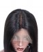 CARA Brazilian Yaki Straight 13x6 Lace Front Human Hair Wigs 250% Density Pre Plucked Deep Part Wig 
