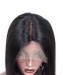 CARA 13X6 Lace Front Wig Silky Straight Deep Part Lace Front Human Hair Wigs 150% Density Super Natural Hairline 6inch