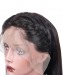 CARA 13X6 Lace Front Wig Silky Straight Deep Part Lace Front Human Hair Wigs 150% Density Super Natural Hairline 6inch