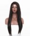 CARA Silky Straight 250% Density Lace Front Human Hair Wigs Pre Plucked 