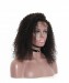 CARA 250% Density Kinky Curly Human Hair Lace Front Wigs Natrual Curly Wigs 16"