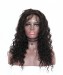 Loose Wave 200% Density Human Hair Wigs Lace Closure Wigs Natural Color