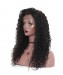 Brazilian Lace Wigs Deep Curly 22 inches 130% Density Pre-Plucked Natural Hairline
