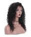 14" Loose Curly Lace Front Human Hair Wigs 250% High Density Lace Wigs