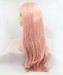 CARA Pink Champagne Lace Front Wig Long Wavy Synthetic Wig