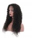 CARA 14inch Glueless Full Lace Human Hair Wigs with Baby Hair Deep Curly 150% Density