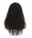 CARA 14inch Glueless Full Lace Human Hair Wigs with Baby Hair Deep Curly 150% Density