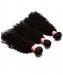 CARA Kinky Curly 100% Human Hair Bundles Natural Color 