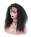 Mongolian Afro Kinky Curly Wig Lace Front Human Hair Wigs For Women Natural Color Pre-Plucked 130% Density Remy Wig 