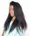 CARA Kinky Straight Pre Plucked Full Lace Human Hair Wigs For Black Women Natural Looking