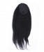 CARA Kinky Straight Ponytail For Women Coarse Yaki Clip In Ponytails Human Hair