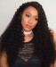 CARA 360 Lace Frontal Wig 180% Density Brazilian Lace Front Human Hair Wigs Kinky Curly