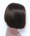 CARA 250% Density Cool Short Straight Bob Style Lace Front Human Hair Wigs 