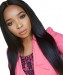 Silky Straight 13x4 Lace Front Human Hair Wigs 180% Density 