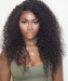 CARA Brazilian Deep Curly Lace Closure with 3 Bundles Natural Color