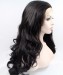 CARA Hair Lace Wig Dark Brown Long Wavy Synthetic Lace Front Wig