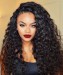 CARA Lace Front Human Hair Wigs For Black Women Water Wave 250% Density 16inch 