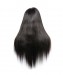 CARA 180% Density Brazilian Light Yaki Straight Lace Front Human Hair Wigs 14Inch