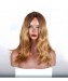 CARA Kosher Wig Jewish Lace Wigs European virgin hair Straight ombre color silk top free shipping
