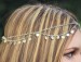 European and American new street shoot ultra - shiny piece of wavy fringe chain hair ribbon hair ribbon hair 1pcs/Lot .