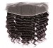 CARA Deep Wave Human Hair 13x4 Lace Frontal Natural Color Natural Hairline