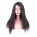 CARA Brazilian Yaki Straight 13x6 Lace Front Human Hair Wigs 250% Density Pre Plucked Deep Part Wig 