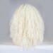 CARA Light Blonde Deep Curly Synthetic Wig Lace Front Wig