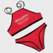 ESCATCH2018bikini - new digital print split swimsuit bikini hot spring swimsuit 1pcs 