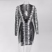 2018 Spring New Sexy V Neck Office Dress Women Long Sleeve Party Nightclub Women Bodycon Dress Fashion Vestido De Festa