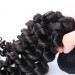 CARA Brazilian Virgin Hair Weave 3 BundlesDeep Wave 100% Human Hair Nature Color 