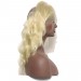 CARA 360 Lace Frontal Closure with 3 Bundles Body Wave 613 Blonde Color 