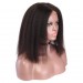 CARA SALE! Lace Front Human Hair Wigs Kinky Straight Brazilian Lace Wigs 120% Density