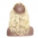 CARA 613 Blonde Color 2 Bundles with 360 Lace Frontal Body Wave