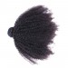CARA HAIR Peruvian Afro Kinky Curly Hair Weave 4B 4C 100% Natural Hair Weave 3Pieces