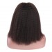 CARA SALE! Lace Front Human Hair Wigs Kinky Straight Brazilian Lace Wigs 120% Density