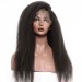 CARA 13x6 Deep Part Kinky Straight 150% Density Lace Front Human Hair Wigs Pre Plucked