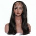 CARA Straight Brazilian Remy Human Hair 360 Lace Frontal With Natural Hairline