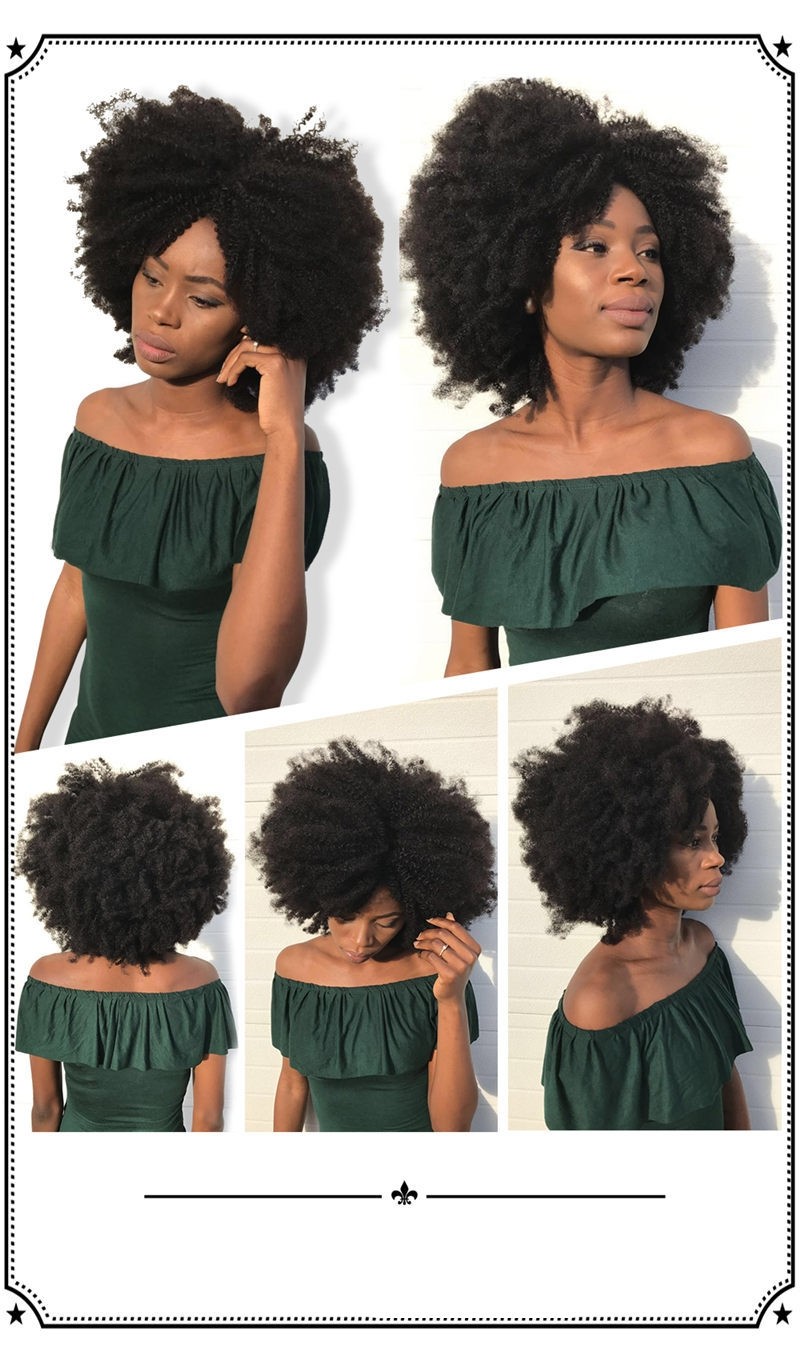 Cara Hair Peruvian Afro Kinky Curly Hair Weave 4b 4c 100 Natural